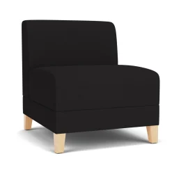 Social Armless Guest Chair in Standard Upholstery