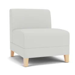 Social Armless Guest Chair in Standard Upholstery