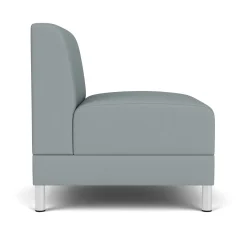 Social Armless Guest Chair in Standard Upholstery