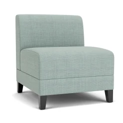 Social Armless Guest Chair in Premium Upholstery