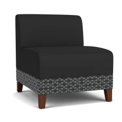 Social Armless Guest Chair in Premium Upholstery