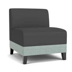 Social Armless Guest Chair in Premium Upholstery