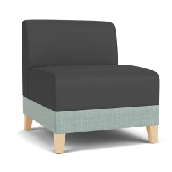Social Armless Guest Chair in Premium Upholstery