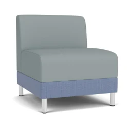 Social Armless Guest Chair in Premium Upholstery