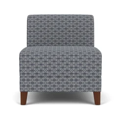 Social Armless Guest Chair in Premium Upholstery