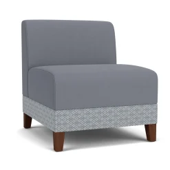 Social Armless Guest Chair in Premium Upholstery