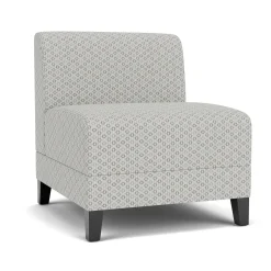 Social Armless Guest Chair in Premium Upholstery