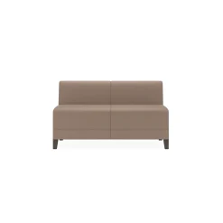 Social Armless Loveseat in Standard Upholstery