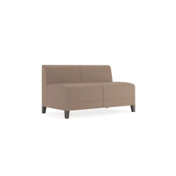 Social Armless Loveseat in Standard Upholstery