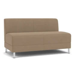 Social Armless Loveseat in Standard Upholstery