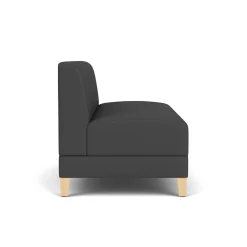 Social Armless Loveseat in Standard Upholstery