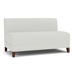 Social Armless Loveseat in Standard Upholstery