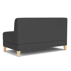 Social Armless Loveseat in Standard Upholstery