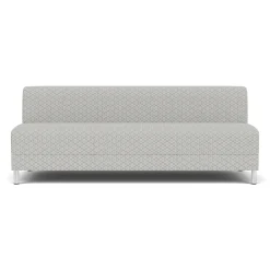 Social Armless Sofa in Premium Upholstery