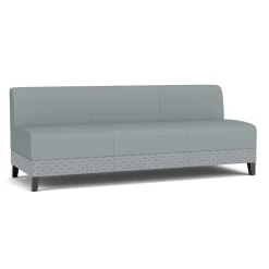 Social Armless Sofa in Premium Upholstery
