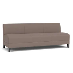 Social Armless Sofa in Standard Upholstery