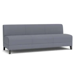 Social Armless Sofa in Standard Upholstery