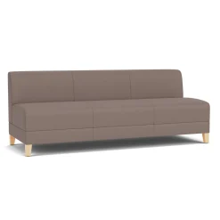 Social Armless Sofa in Standard Upholstery