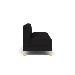 Social Armless Sofa in Standard Upholstery