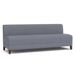 Social Armless Sofa in Standard Upholstery