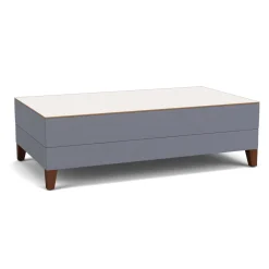 Social Large Rectangular Table in Standard Upholstery