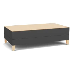 Social Large Rectangular Table in Standard Upholstery
