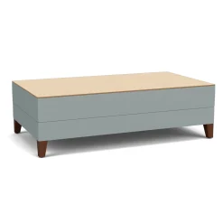 Social Large Rectangular Table in Standard Upholstery