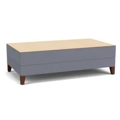 Social Large Rectangular Table in Standard Upholstery
