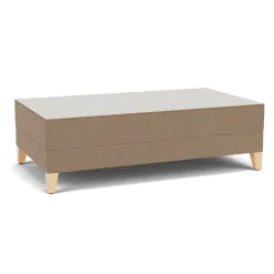 Social Large Rectangular Table in Standard Upholstery