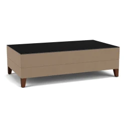 Social Large Rectangular Table in Standard Upholstery