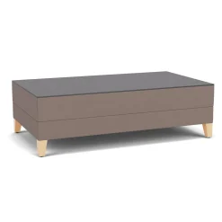 Social Large Rectangular Table in Standard Upholstery