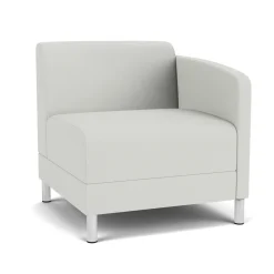 Social Left Arm Guest Chair in Standard Upholstery