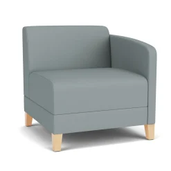 Social Left Arm Guest Chair in Standard Upholstery