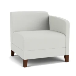 Social Left Arm Guest Chair in Standard Upholstery