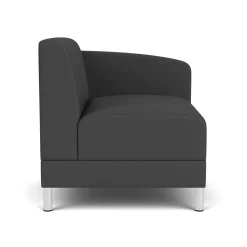 Social Left Arm Guest Chair in Standard Upholstery