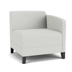 Social Left Arm Guest Chair in Standard Upholstery