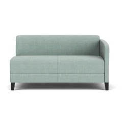 Social Left Arm Loveseat in Premium Upholstery