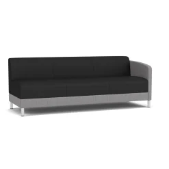 Social Left Arm Sofa in Premium Upholstery