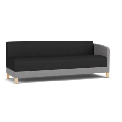 Social Left Arm Sofa in Premium Upholstery