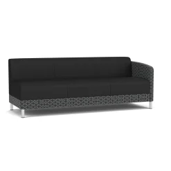 Social Left Arm Sofa in Premium Upholstery