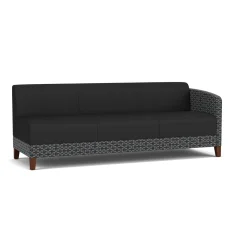 Social Left Arm Sofa in Premium Upholstery