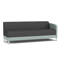 Social Left Arm Sofa in Premium Upholstery