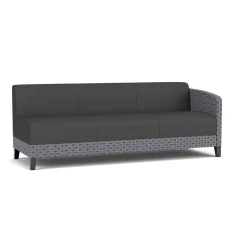 Social Left Arm Sofa in Premium Upholstery