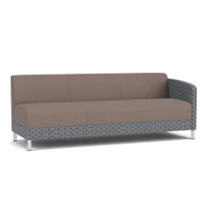 Social Left Arm Sofa in Premium Upholstery