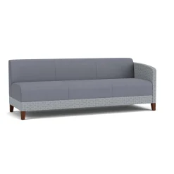 Social Left Arm Sofa in Premium Upholstery