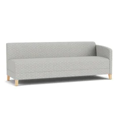 Social Left Arm Sofa in Premium Upholstery