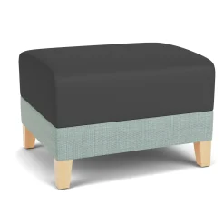 Social One Seat Bench in Premium Upholstery
