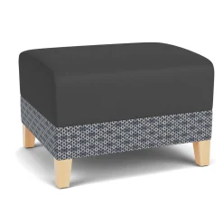 Social One Seat Bench in Premium Upholstery
