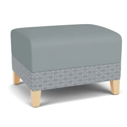 Social One Seat Bench in Premium Upholstery