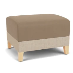 Social One Seat Bench in Premium Upholstery